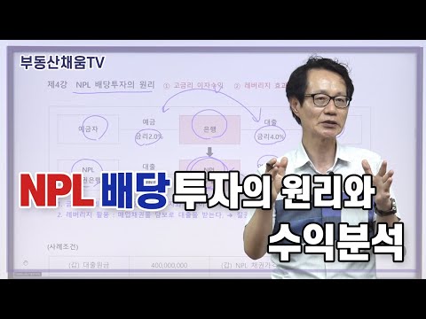 NPL 배당투자의 원리와 수익분석ㅣ이영준 교수