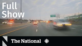 CBC News: The National | New video of Highway 401 police chase screenshot 5
