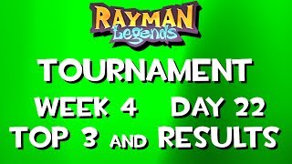 Rayman Legends PC Tournament - Top 3 and Results - Week 4 - Day 22 - May 23th, 2014 @DJTHED