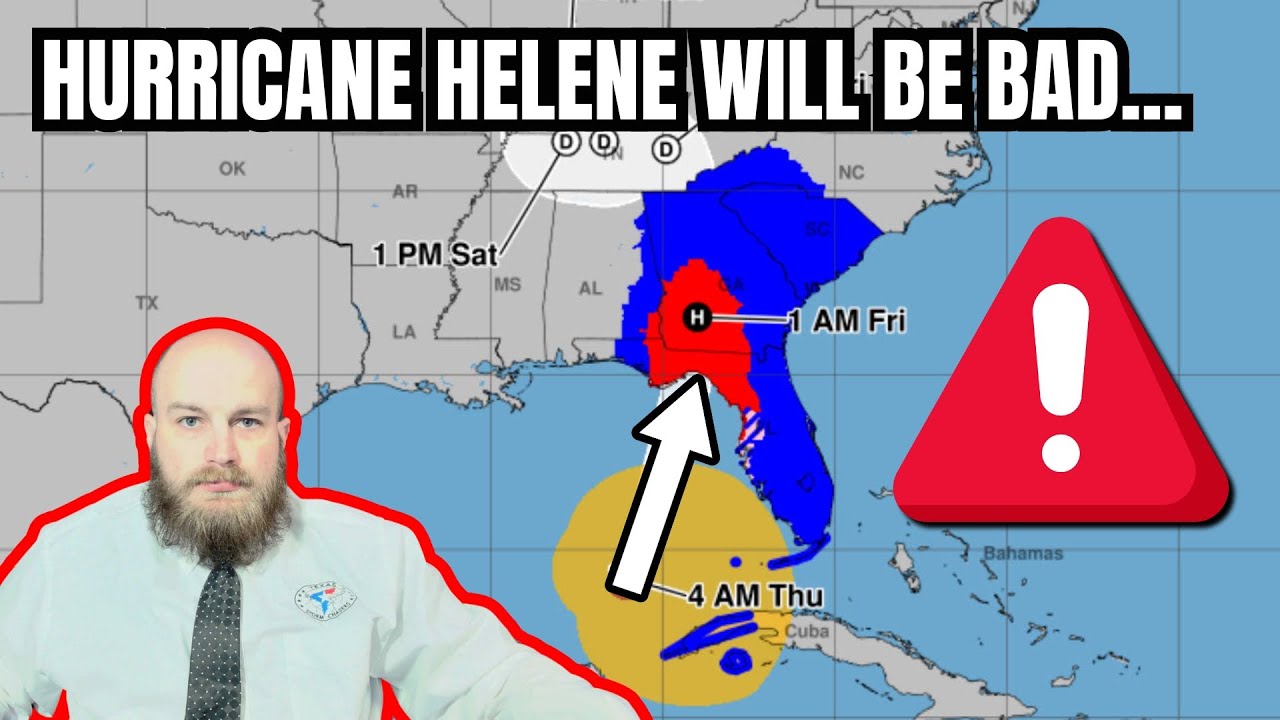 Hurricane Helene Makes Landfall Today with Devastating Impacts - YouTube