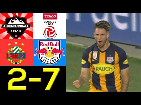 Rapid Wien Salzburg Goals And Highlights