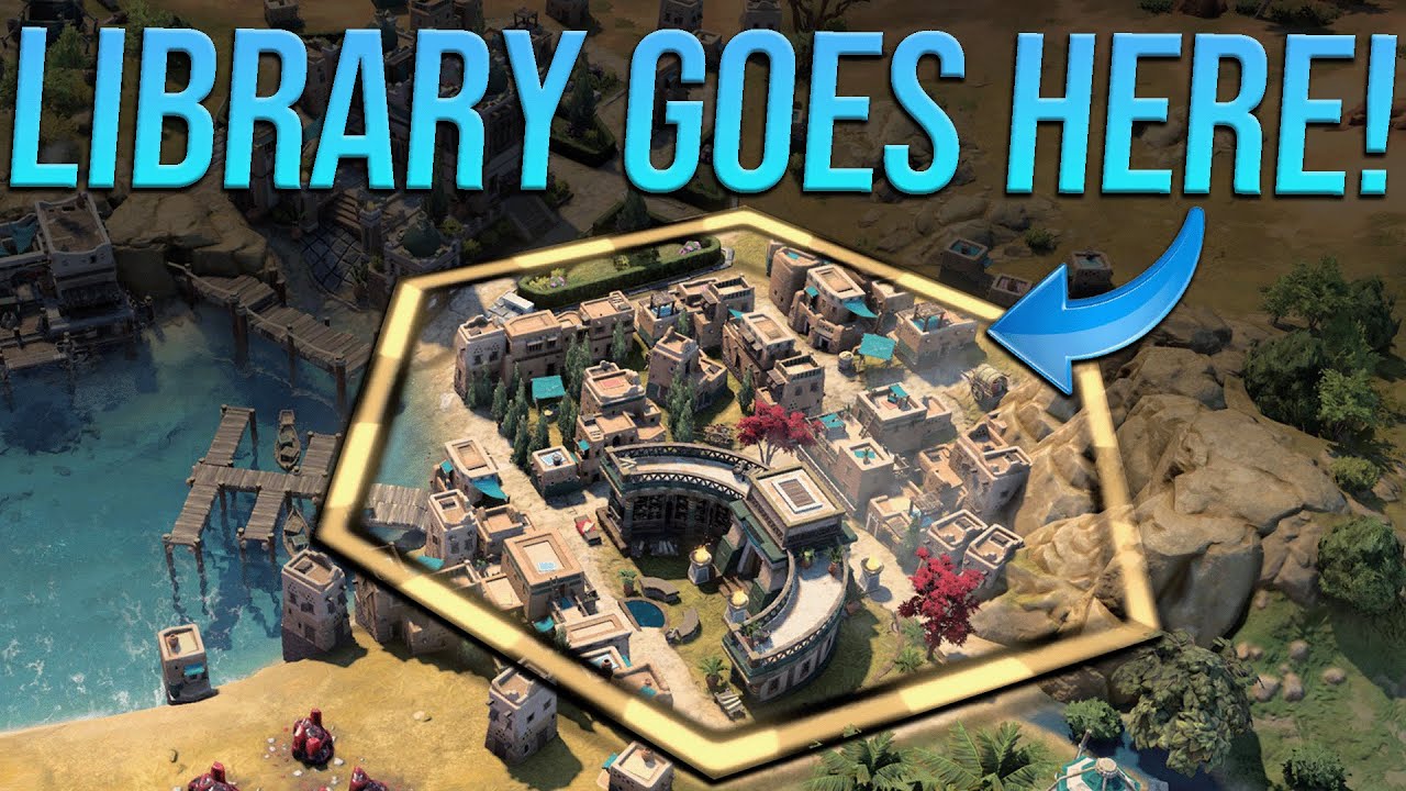 Где строить здания в Civ 7?