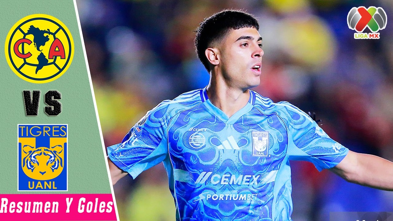 Club America vs Tigres UANL 0-2 Resumen Y Goles | Liga MX 2026 | Clausura | Jornada 8