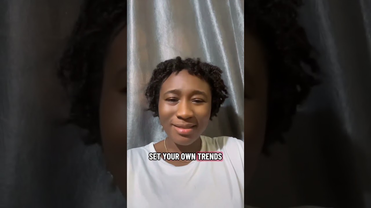 Stop following every trend. 