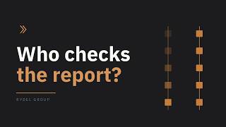 Who Checks the Status Report Independent Programme Assurance