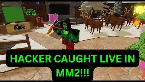 Hacker Caught in 4k HACKING in MM2