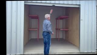 Medium Size Self Storage Unit – 3.2m x 3.2m – 1/2 Size Of A Single Car Garage