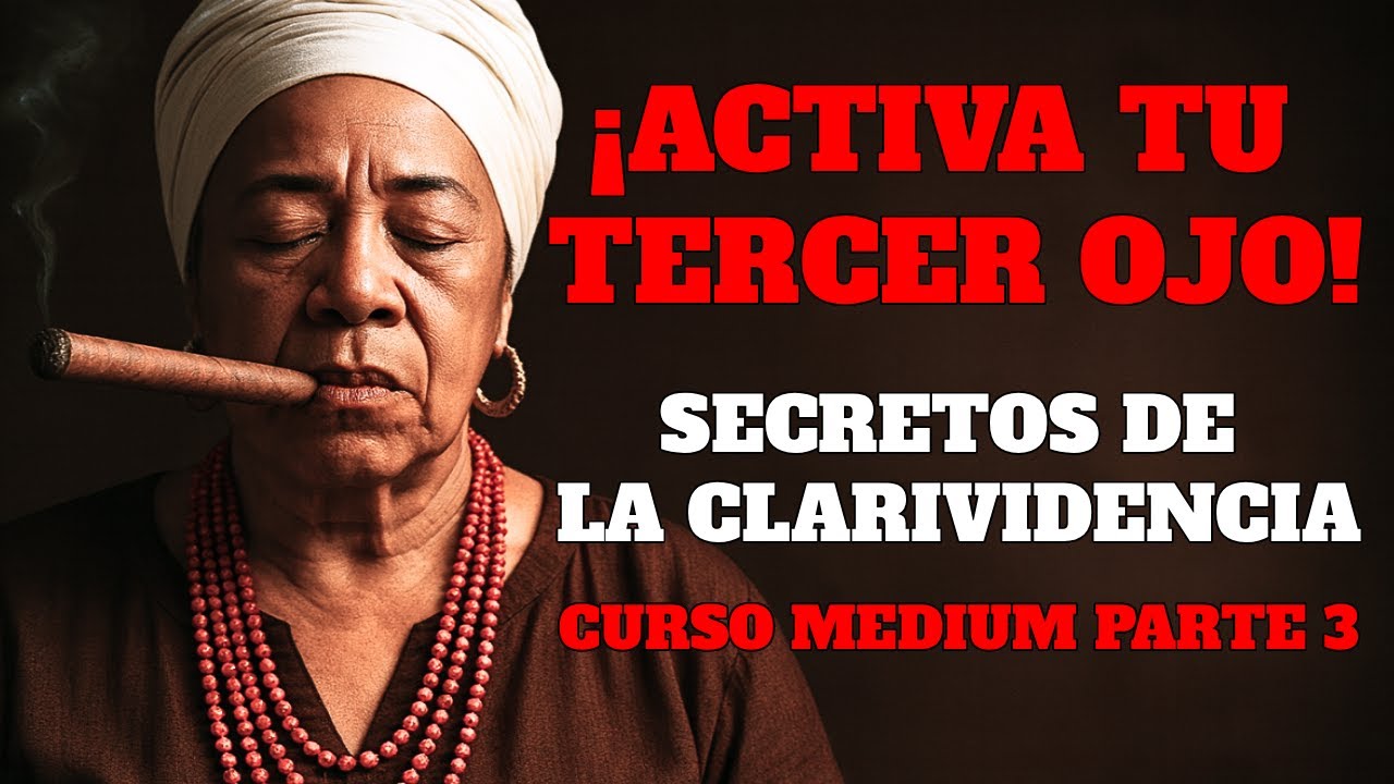 SECRETOS de la Clarividencia y Clariaudiencia | CURSO MEDIUM Parte 3 | Contacto Espiritual Seguro