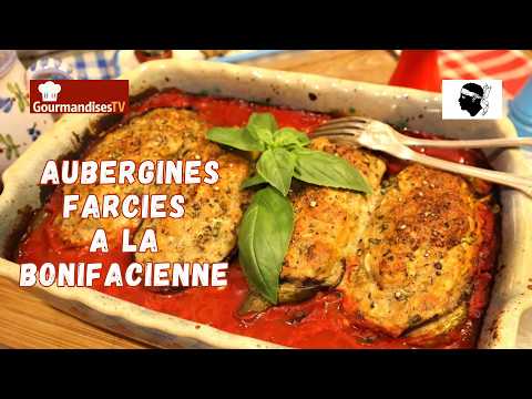 Image du reportage Mes AUBERGINES FARCIES A LA BONIFACIENNE - Un pur délice Corse ! - Mère Mitraille - Gourmandises TV (Gourmandises TV - PARIS 🇫🇷 - Cuisine)