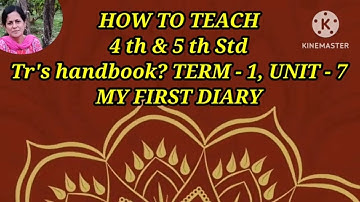 HOW TO TEACH 4 & 5th Ennum ezhuthum Tr