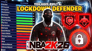＊UPDATED＊ BEST LOCKDOWN DEFENDER BUILD   BEST LOCKDOWN BUILD IN NBA 2K26 ALL LEGEND BADGES