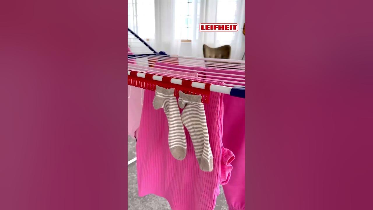 YouTube Plus PEGASUS - Leifheit Solid na 180 sušák prádlo
