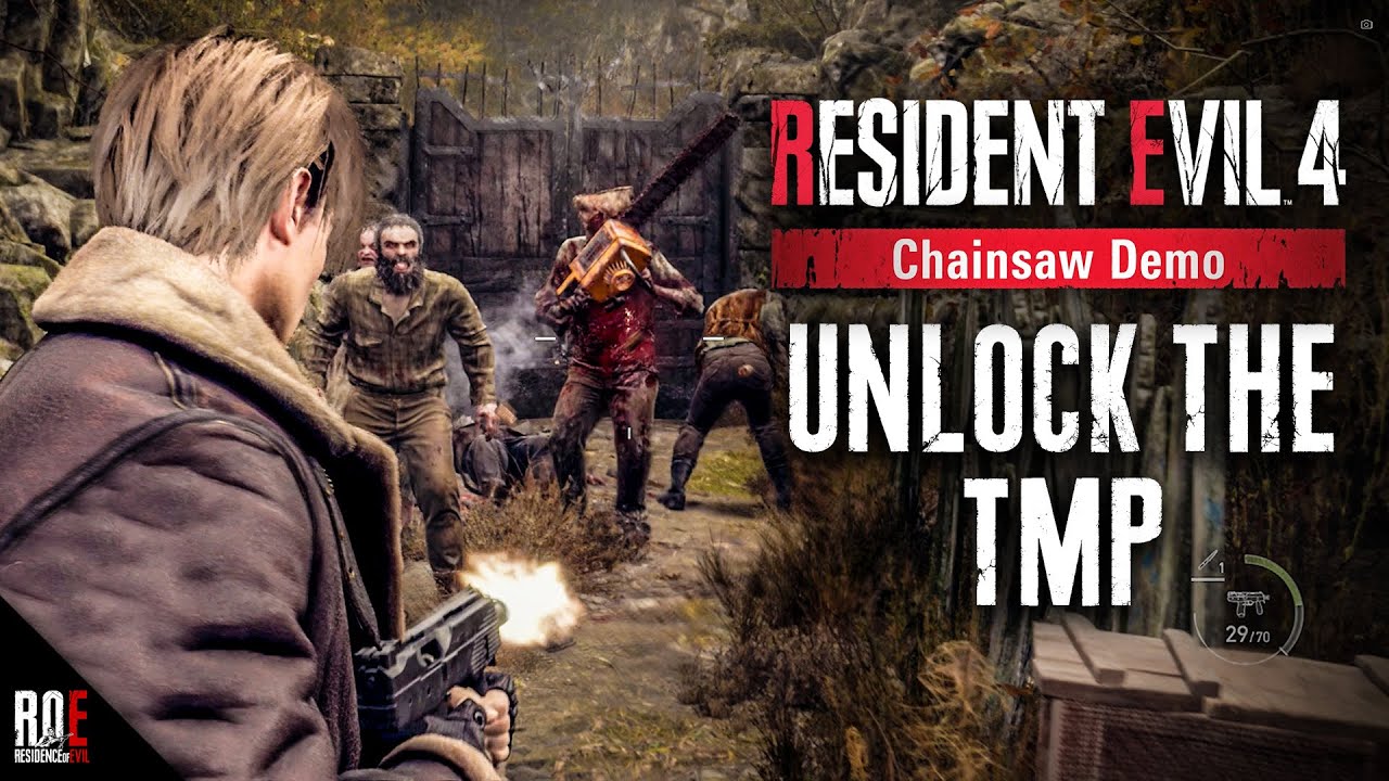 Resident Evil 4 Remake Chainsaw Demo: How to Unlock the TMP Weapon