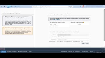 How to Report a Customer Incident - SAP ONE Support Launchpad