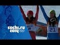 Alpine Skiing - Ladies' Downhill - Maze & Gisin Win Gold | Sochi 2014 Winter Olympics