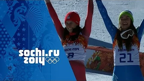 Alpine Skiing - Ladies' Downhill - Maze & Gisin Wi...