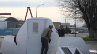 Intershelter Dome Goes Up in No Time!