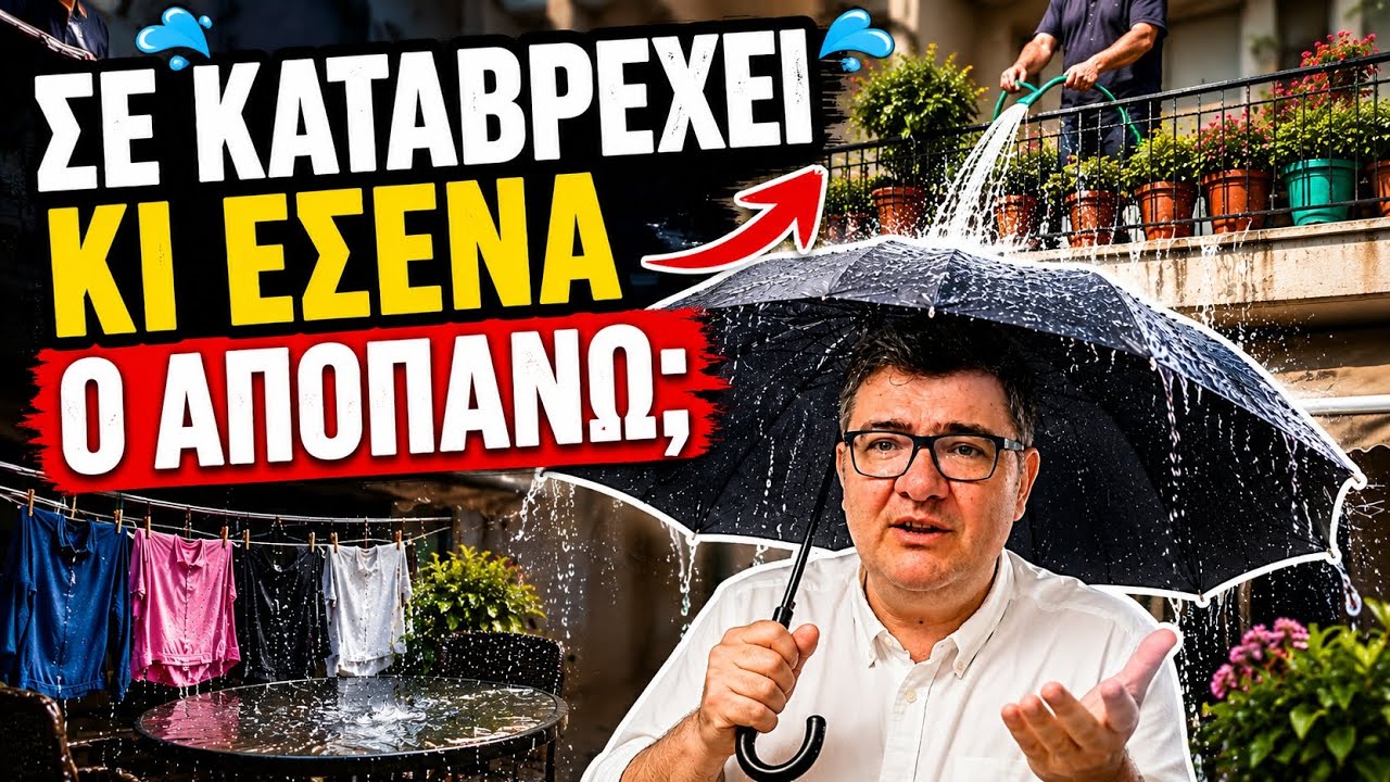 ΣΕ ΚΑΤΑΒΡΕΧΕΙ ΚΙ ΕΣΕΝΑ Ο ΑΠΟΠΑΝΩ;