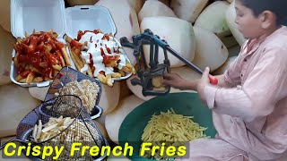 Krispi Tahan Lama! Resep KENTANG GORENG HOME-MADE: Truffle & Seaweed Mayo Ala Cafe [Bisa Frozen]