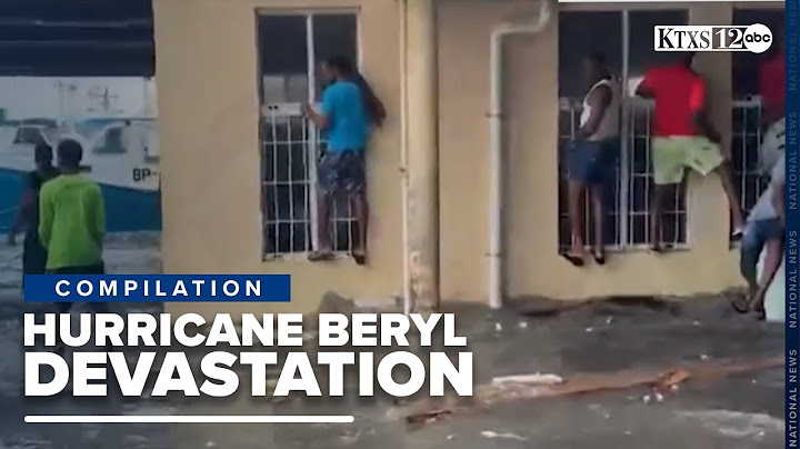 The death toll rises as Hurricane Beryl makes landfall in Grenada