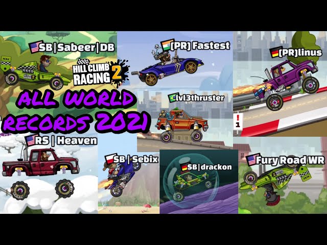 WORLD RECORD with EVERY VEHICLE! 😲 Hill Climb Racing 2 