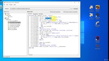 35.6 Decompiling a Visual Basic program to VB Source Code