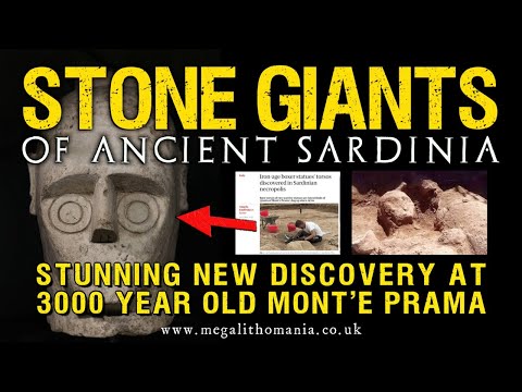 Stone Giants of Ancient Sardinia | Stunning Discovery at Mont'e Prama Necropolis | Megalithomania