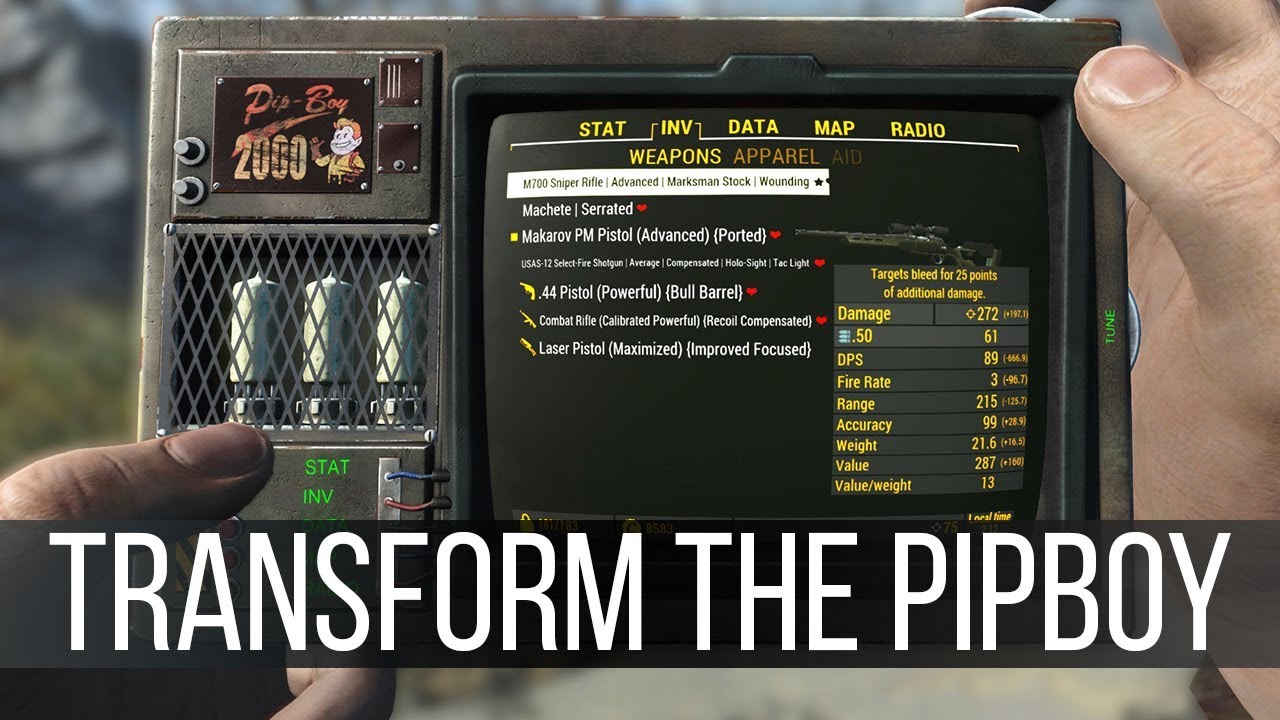 fallout 4 pip boy remover fallout 4 pip boy remover