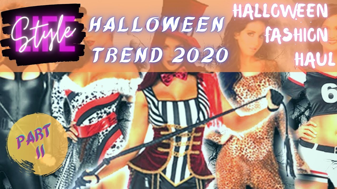  Halloween Fashion Trend 2020 | Fashion Haul Compilation Part 2 | Halloween Try On