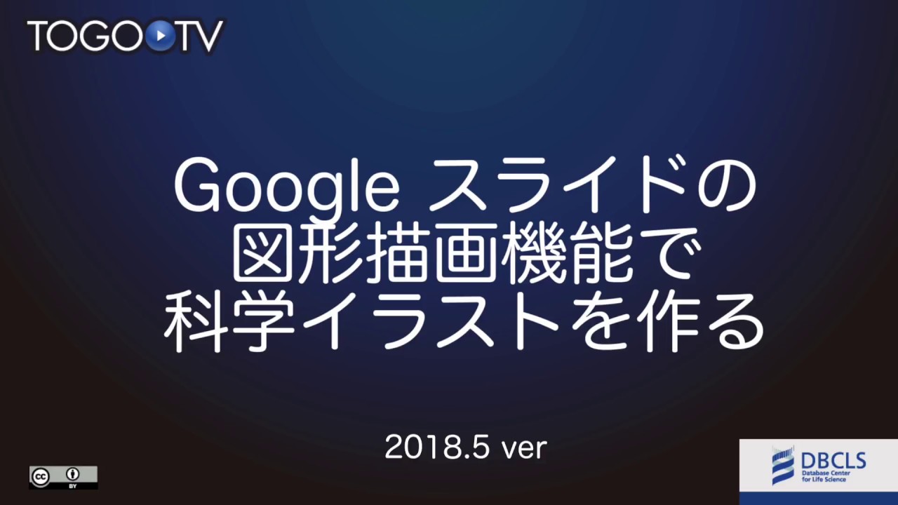 Google スライドの図形描画機能で科学イラストを作る Togotv