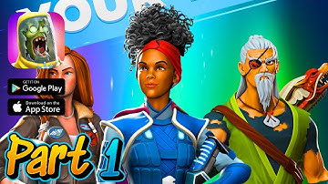 Zombie Horde: Heroes FPS & RPG Gameplay Walkthrough Part 1 - (iOS, Android)