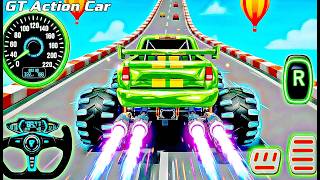 Mega Ramp Monster Car Racing 3D - Extreme Car Stunts -Android Gamepla #MegaRamp #3DGames #CarRacing screenshot 5