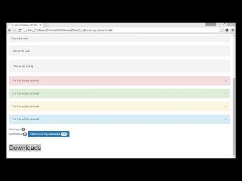 BELAJAR BOOTSTRAP BAG. 18 : MEMBUAT LABEL DAN BADGE