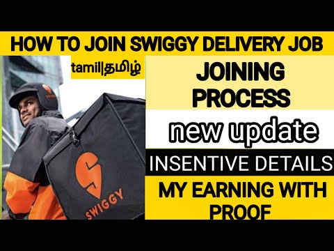 HOW TO JOIN SWIGGY  | NEW UPDATE |INSENTIVE DETAILS |MY EARNINGS WITH PROOF TAMIL | தமிழ்