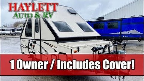 (Sold) 2015 Rockwood A122S Used Hardside Fold Down Popup Camping Trailer