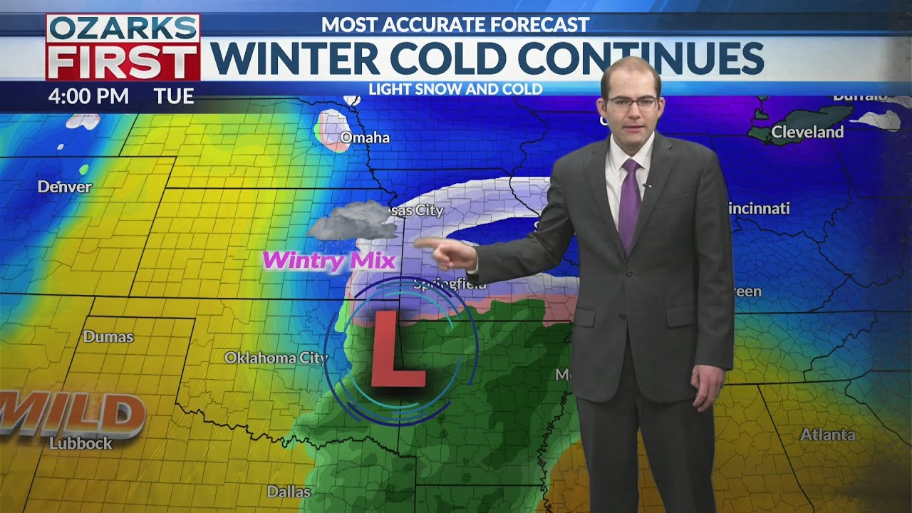 Bitter cold through the weekend - YouTube