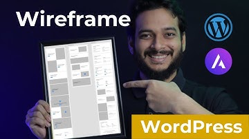 How to Build Wireframes in WordPress using the (Astra theme and Starter template)