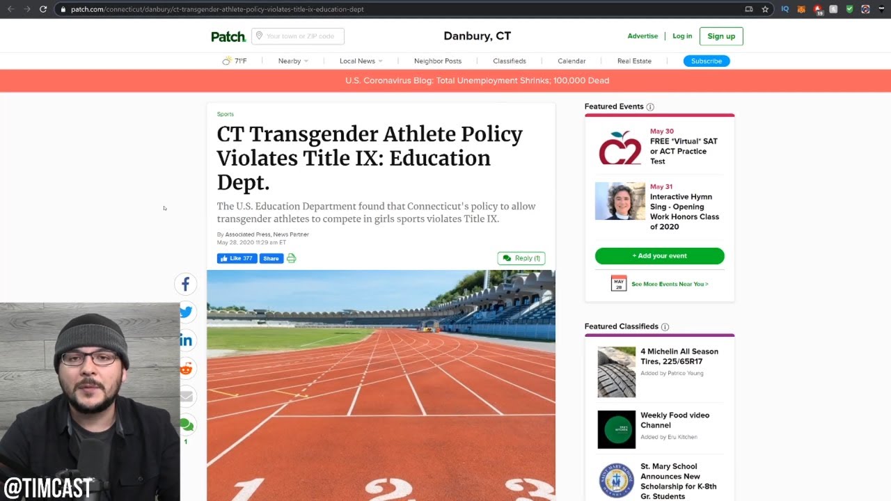 Trans Athletes LOSE Groundbreaking Title IX Decision, CANNOT Compete Against Females