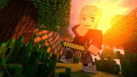 SpeedART Minecraft render || Cinema 4D || #1