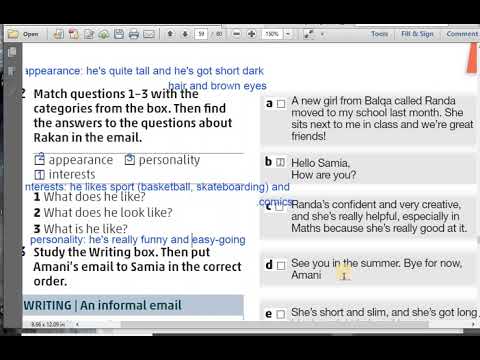 صفحة 56 و صفحة 57 انجليزي صف ثامن كتاب الطالب فصل اول منهاج جديد 2025 قناة حياتنا التعليمية 