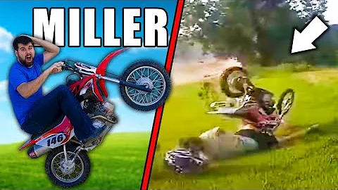 PIT-BIKE TAG ENDS HORRIBLY! *MILLERS HURT*