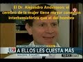 Comentarios del dr alejandro andersson sobre el cerebro del hombre y de la mujer y el multitasking