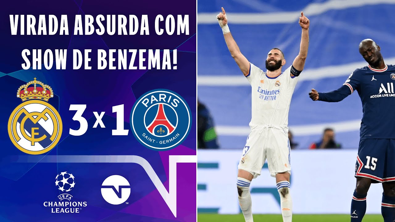 Real Madrid x PSG: Onde assistir ao jogo da Champions League ao vivo? -  Canaltech