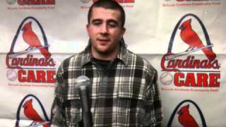 Cardinals prospect Zack Cox at Winter Warm-Up