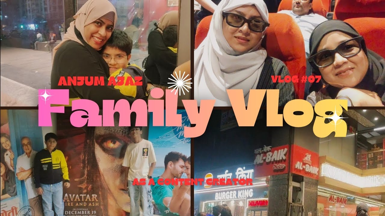 Behan ke Ghar Se Ammi Ke Ghar Tak ❤️ | Family Time, Avatar Movie & Pizza Party 🍕🎬