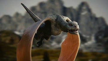 Kai Sprengart - Blender - 3d Dragon Concept - 2013