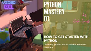 Python Mastery 01 - How to get started with python , installing python , Vscode in windows and linux Profile
