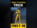 Best custom trickbest character skill for custom freefire shorts