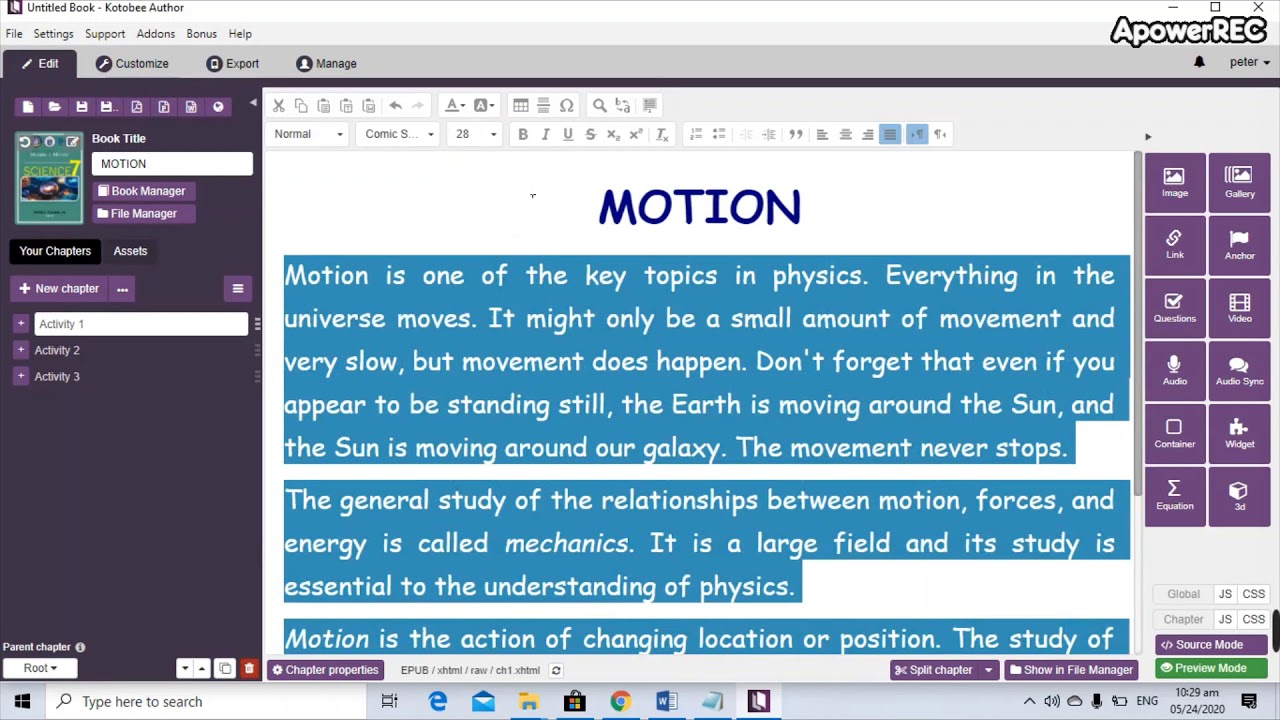 use kotobee author use kotobee author