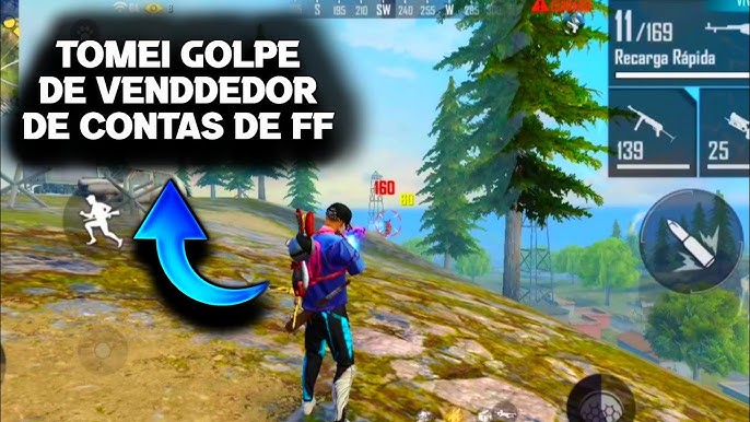 Desapego Games - Free Fire (FF) > vendo conta ff gemada